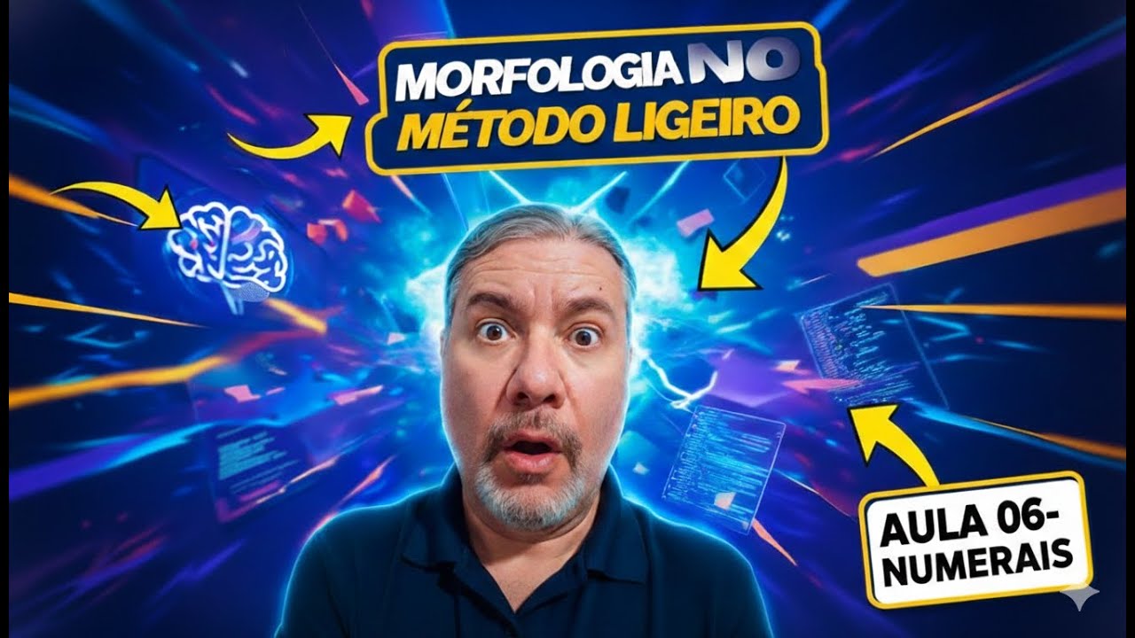 Morfologia no Método Ligeiro - Aula 06 -  Numeral- Classes Gramaticais #portuguesnometodoligeiro