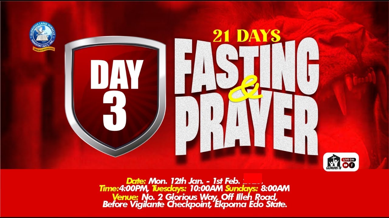 21 Days Fasting & Prayer - Day 3 || Apostle Paul Okoromu || 14th January 2026