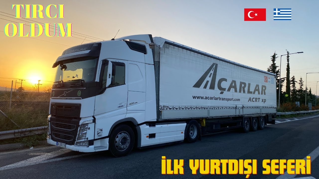TIRCI OLDUM | İLK YURTDIŞI SEFERİM YUNANİSTAN |🇹🇷 İSTANBUL → ATİNA 🇬🇷POV SÜRÜŞ