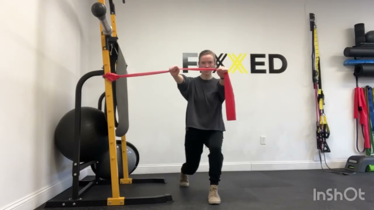 Split Stance Chops