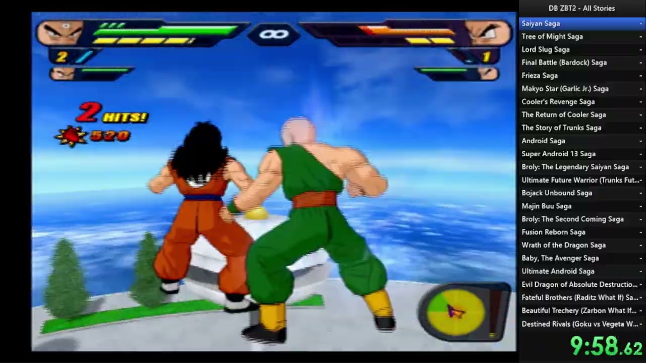 DBZBT2 All Stories 5 Hours 50 Minutes 29 Seconds