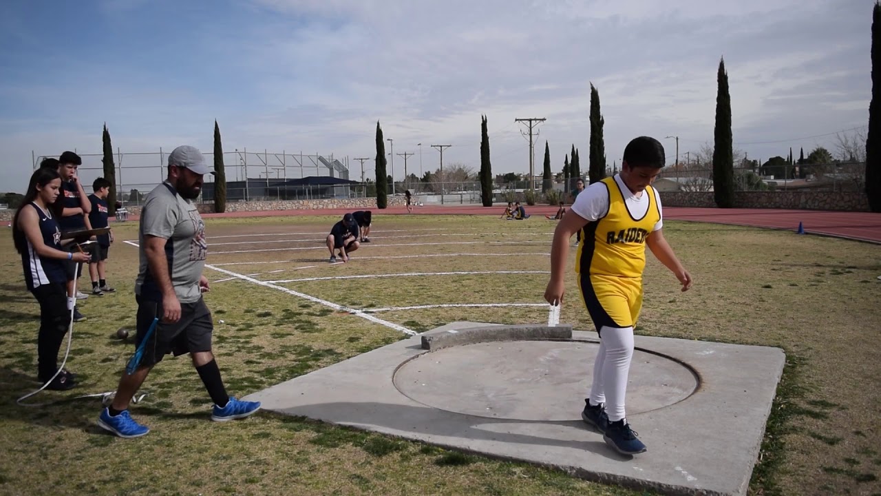 TRACK 7th Grade Boys Shotput at Eastwood Middle School (El Paso Texas 2018)