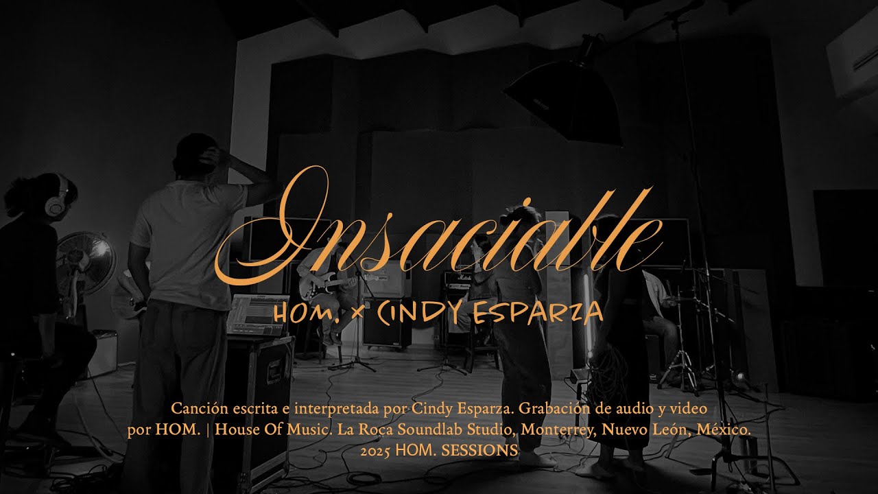 Cindy Esparza | Insaciable (HOM.SESSIONS) Música Católica