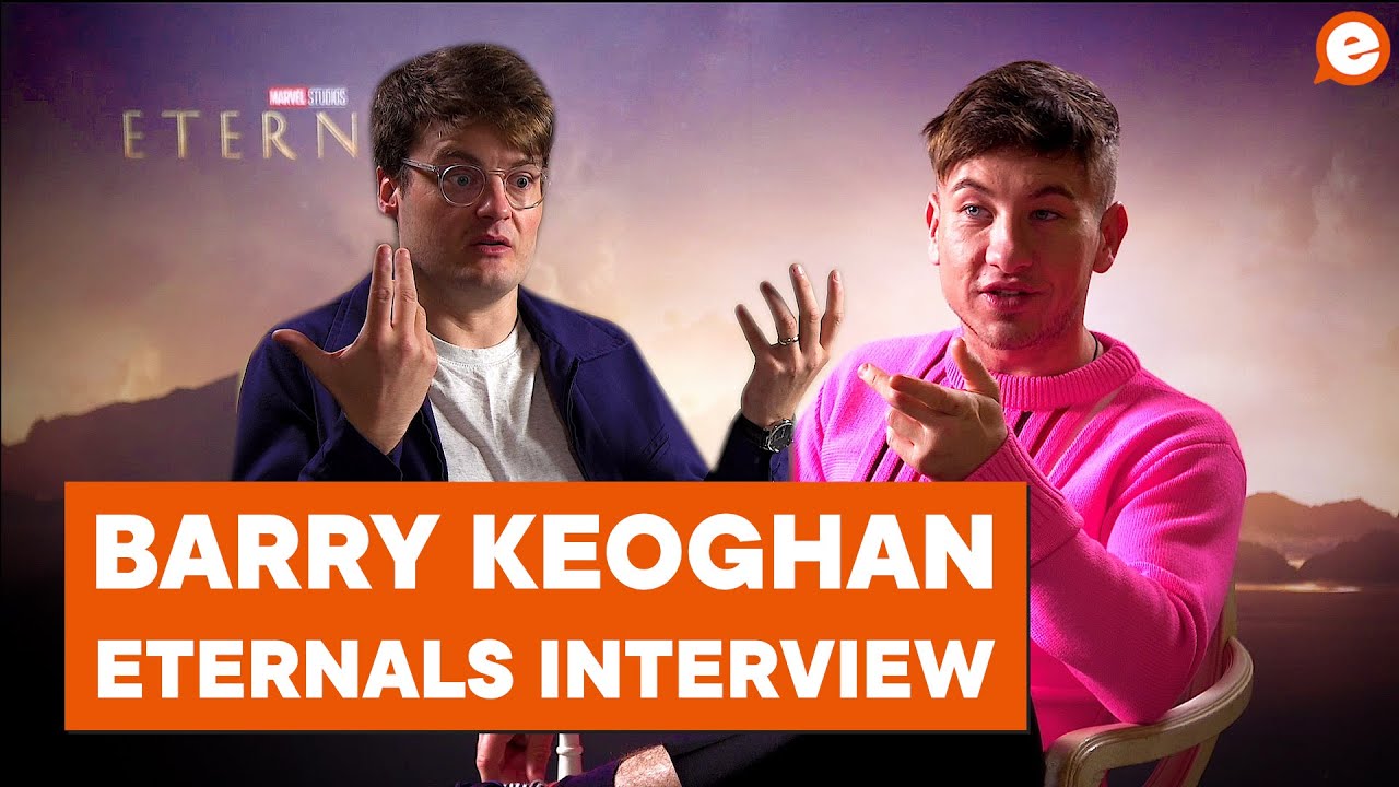 Barry Keoghan on acting in his own accent in 'Eternals'