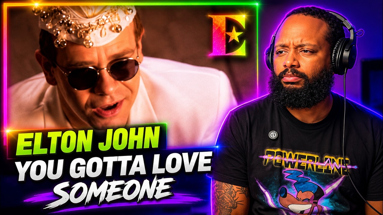 Elton John - You Gotta Love Someone | 90s Music Reaction!