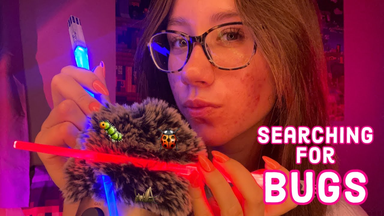 ASMR | searching for bugs with fast mouth sounds 🐛🐞