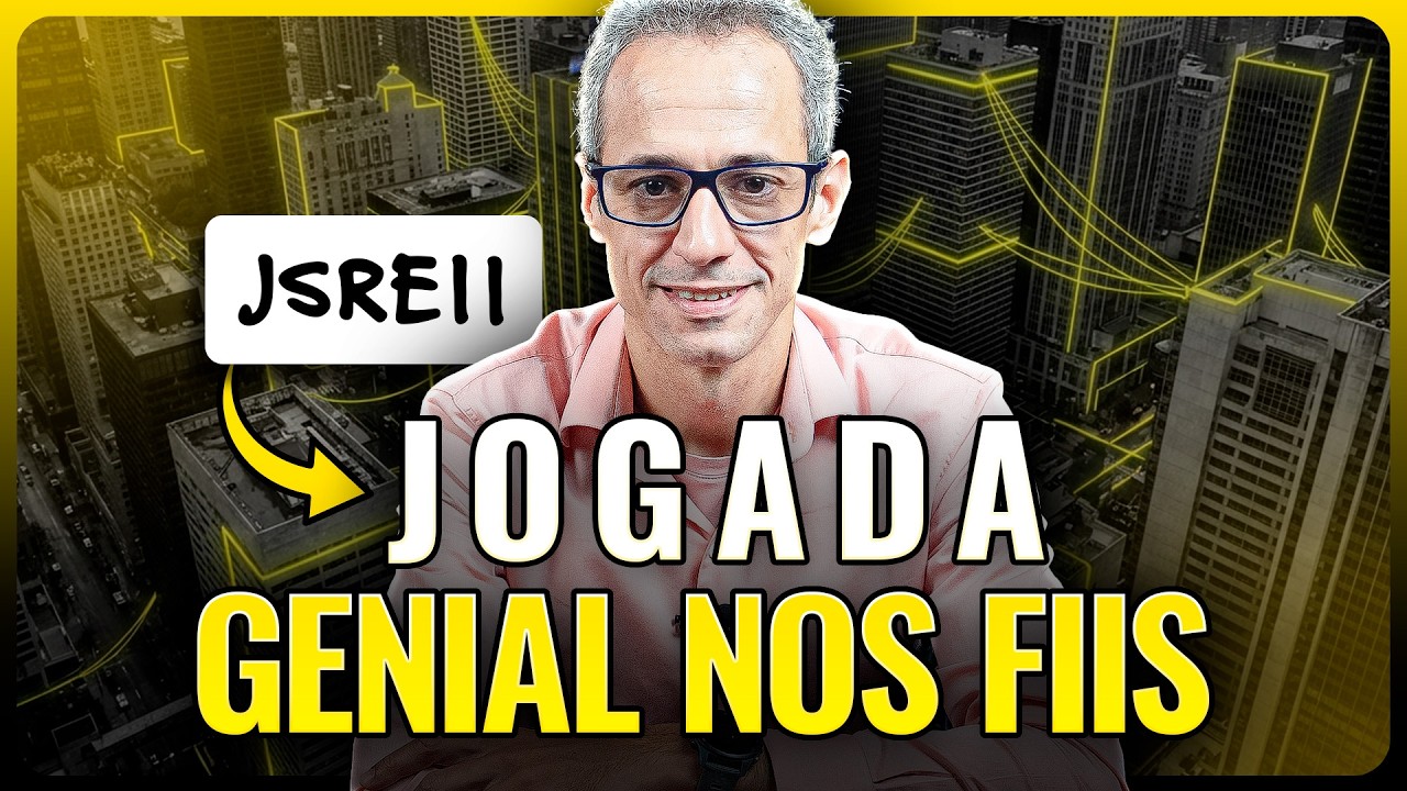 VALE A PENA INVESTIR EM JSRE11? | ENTENDA o MOVIMENTO POR TRÁS desse FUNDO IMOBILIÁRIO!