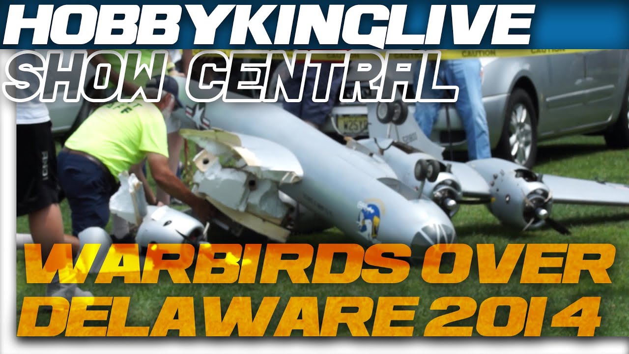 HobbyKing Live - Warbirds Over Delaware 2014. All the fun, all the crashes!