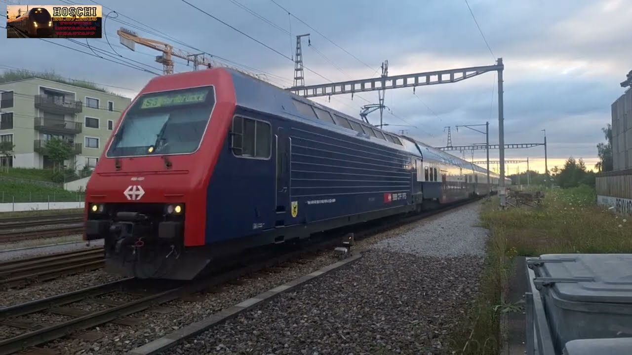 Umleitig vo de S15 & Ifahrt vom LRZ mit de S14 in Wetzikon