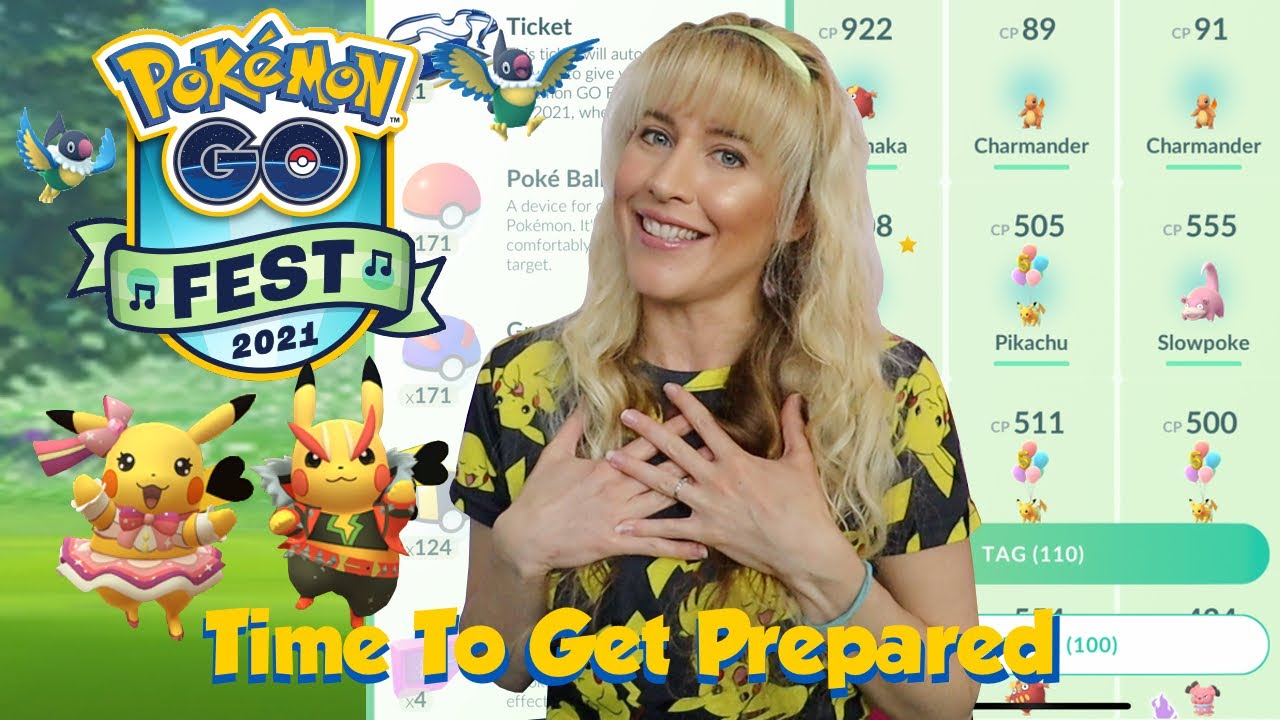 КАК ПОДГОТОВИТЬСЯ К POK&Eacute;MON GO FEST 2021!!