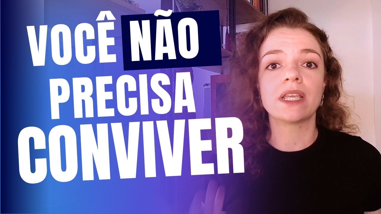 RESOLVER AS QUESTÕES FAMILIARES NÃO SIGNIFICA CONVIVER | Priscila Fernandes