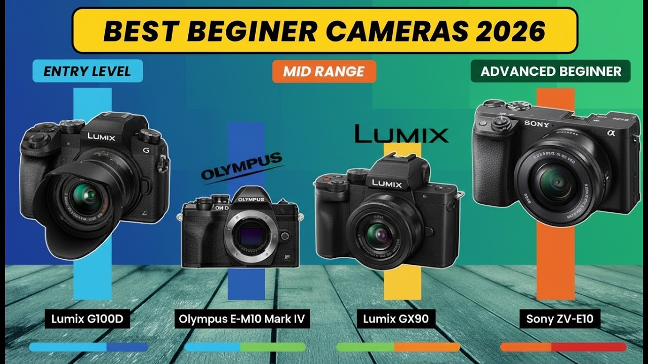 Top 10 Best Cameras for Beginners in 2026 – From Budget to Premium Picks!
