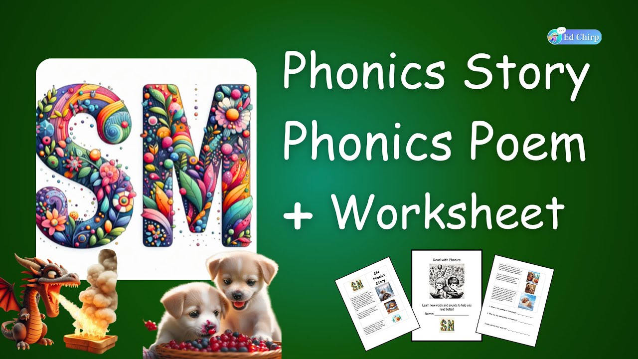 SM Phonics Story | 🐶 Poopsy & Smoopsy Smell Something Sweet!