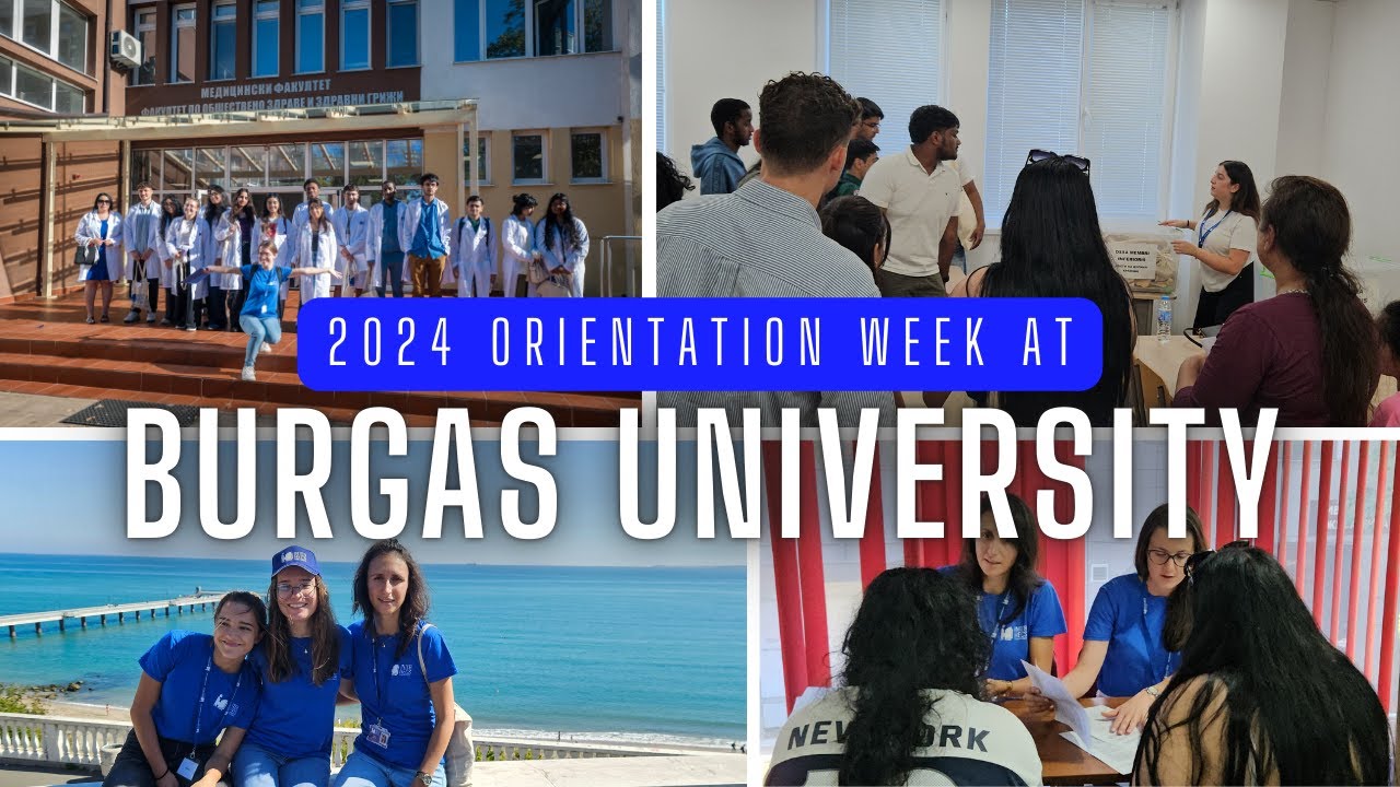 2024 Orientation week at Burgas University | Study Medicine in Bulgaria