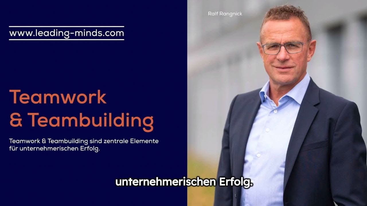 Teamwork und Teambuilding - Redner und Experten bei LEADING MINDS buchen