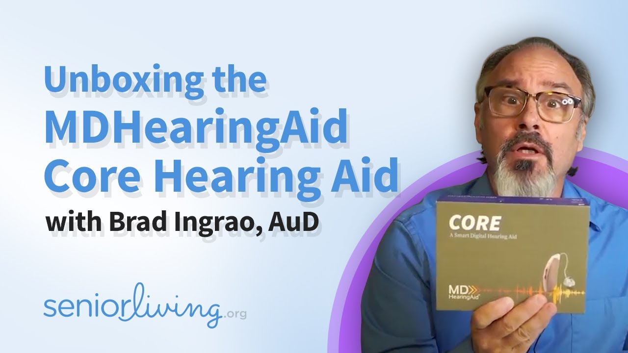 Unboxing the MDHearingAid Core Hearing Aid with Brad Ingrao, AuD