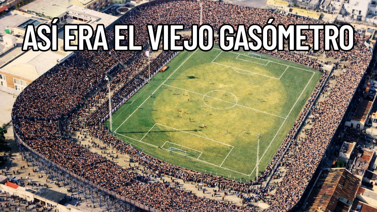 SAN LORENZO - ASÍ ERA EL VIEJO GASÓMETRO