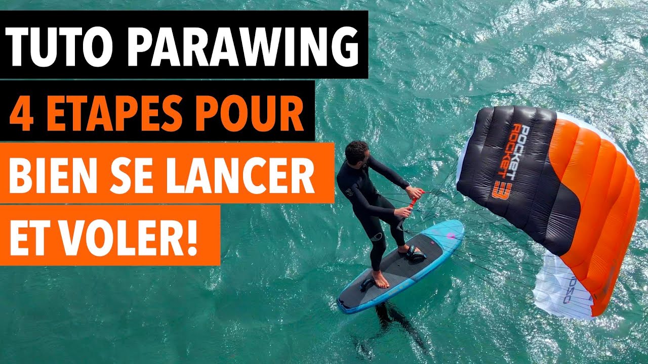 Tuto parawing foil:  4 étapes pour débuter et bien voler en pocket wingfoil