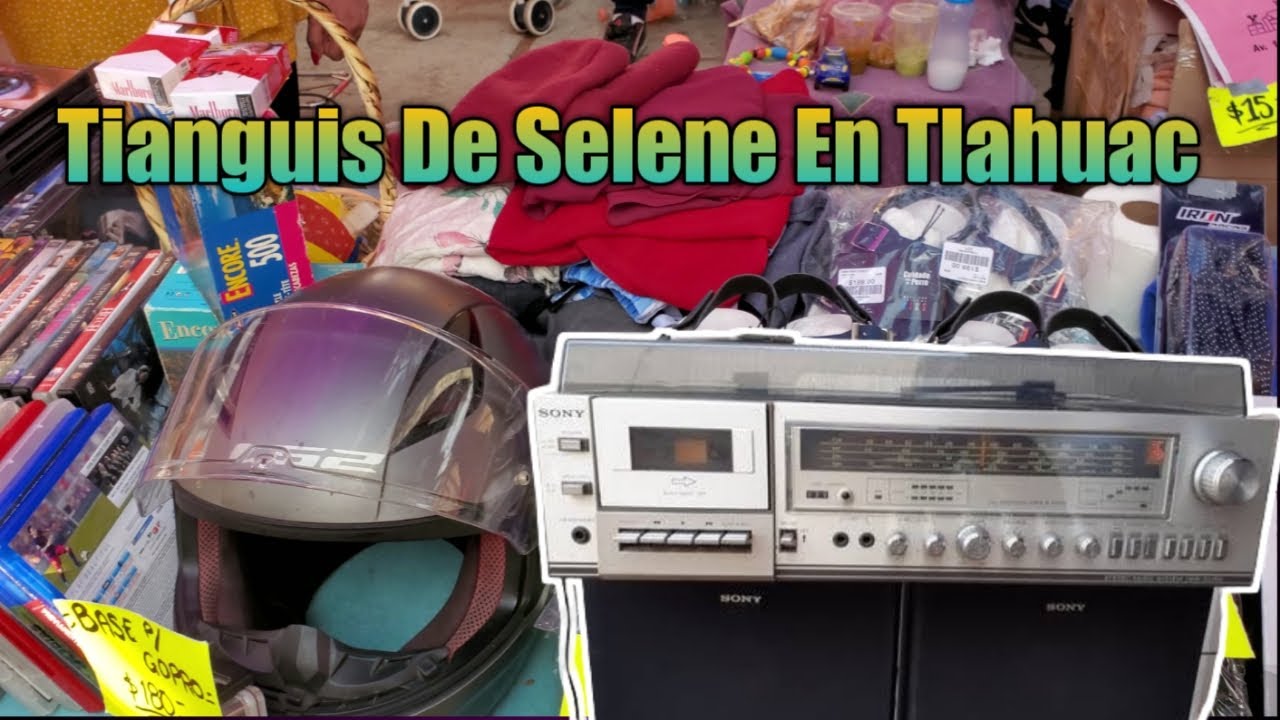 Encuentro estereo de los 80 en tianguis selene tlahuac
