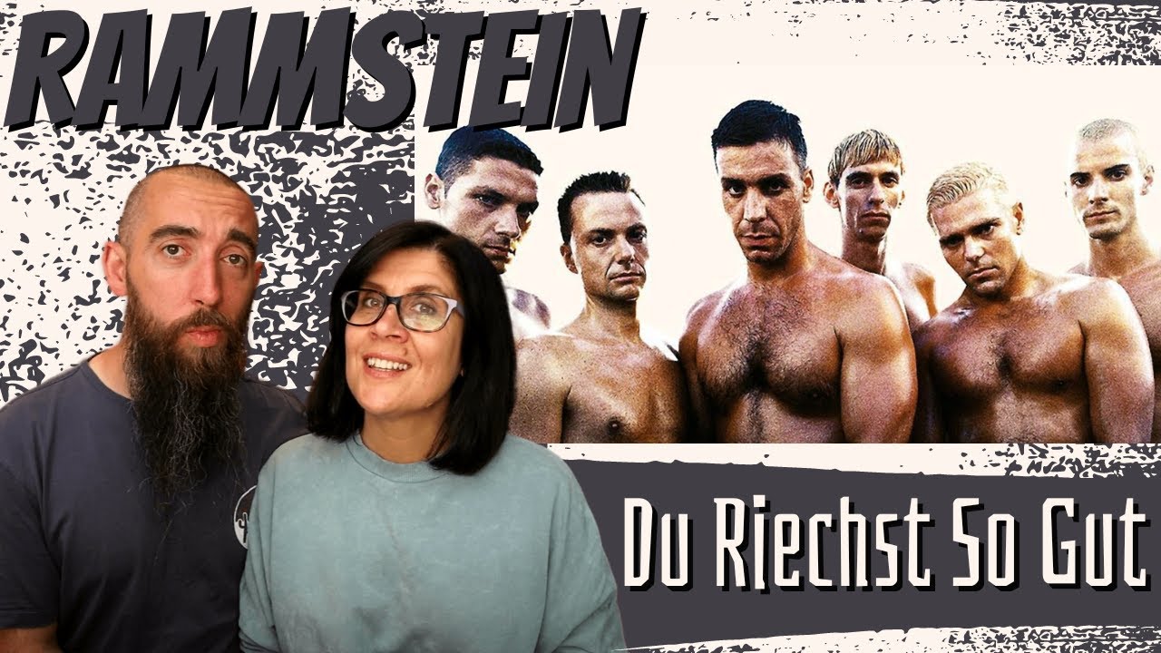 Rammstein - Du Riechst So Gut (REACTION) with my wife