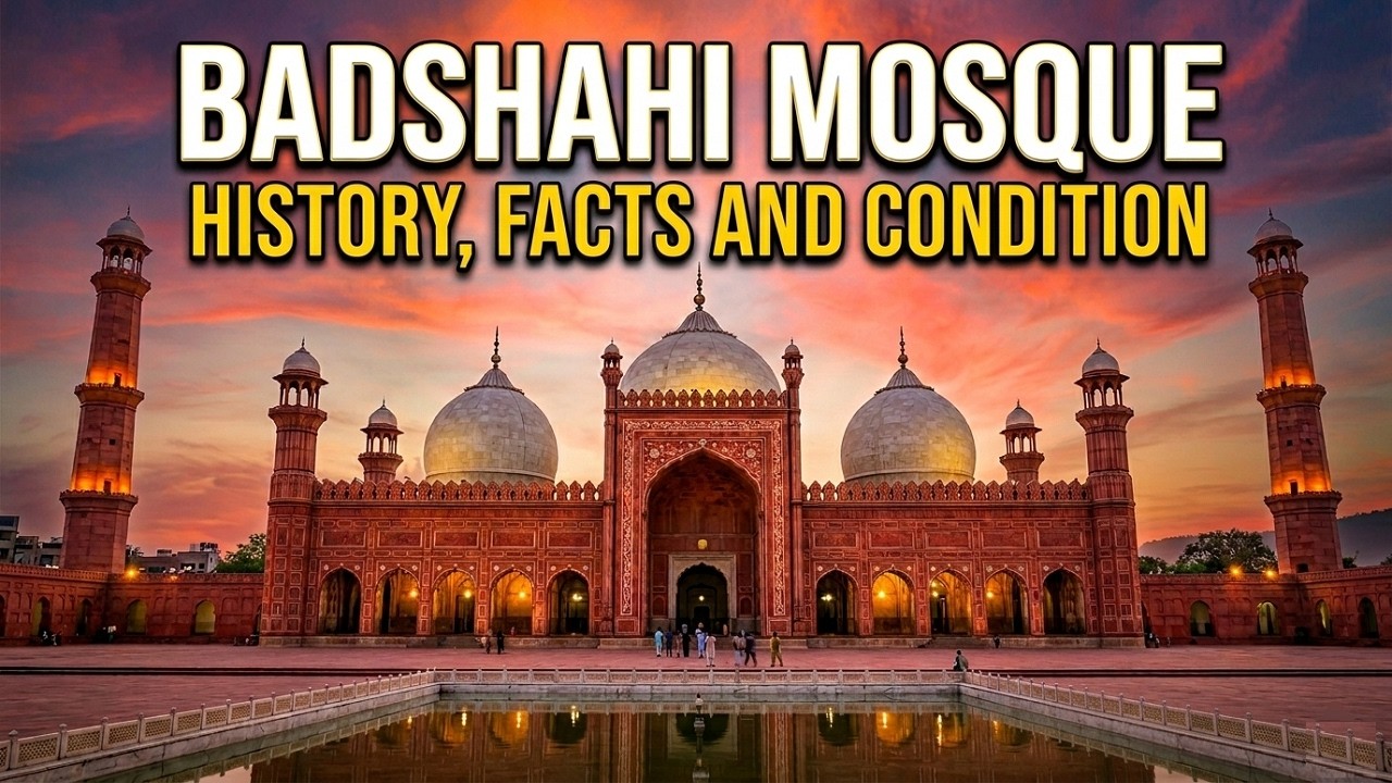 Badshahi Mosque Lahore Pakistan | Full Story, Facts and Historical Tour