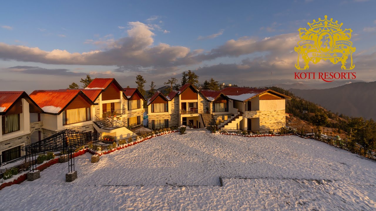 A Winter Sunrise at Koti Resorts, Mashobra