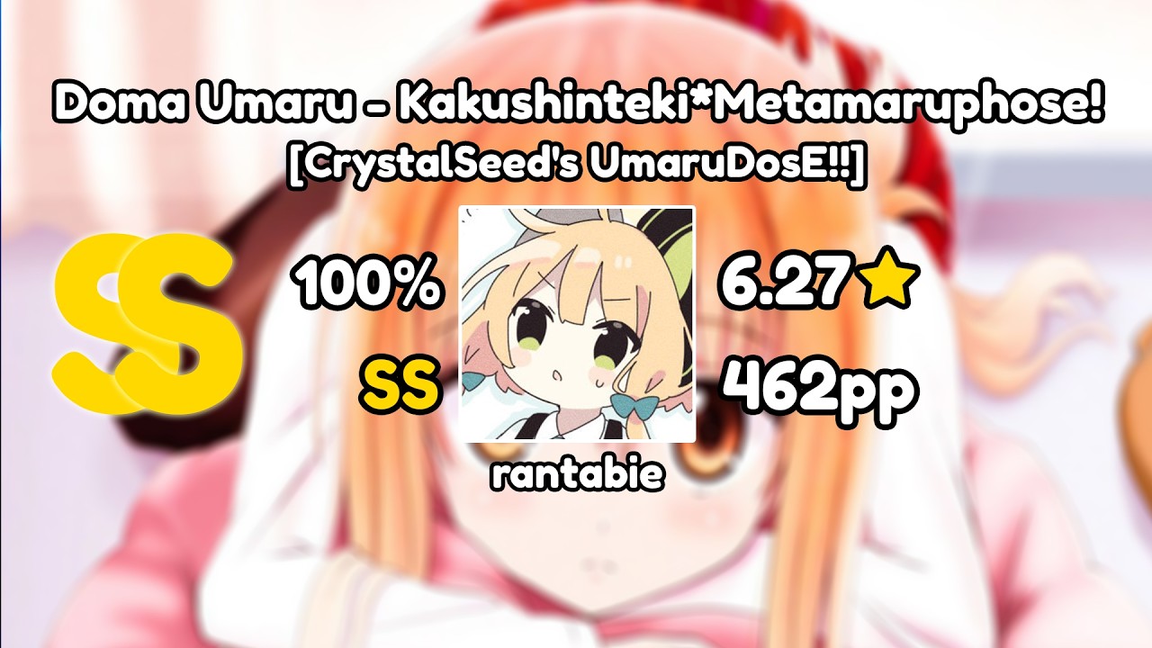 6.27⭐ rantabie | Doma Umaru - Kakushinteki*Metamaruphose! [CrystalSeed's UmaruDosE!!] 462pp SS