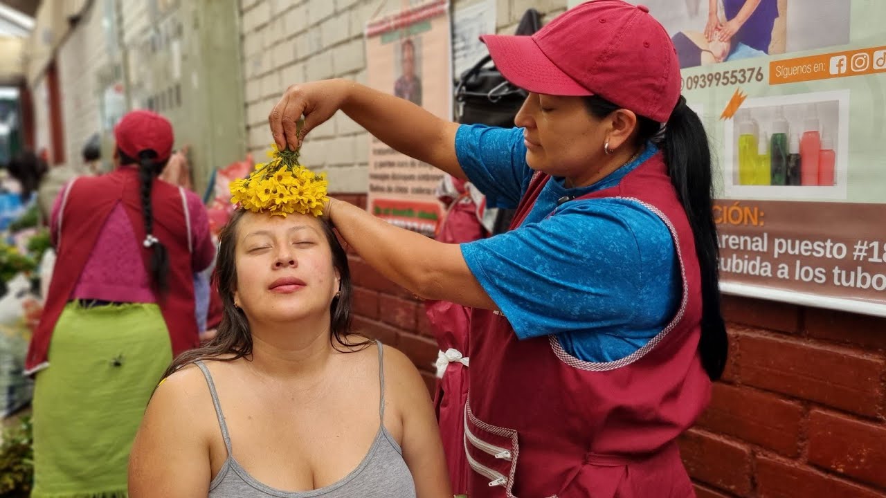 ASMR, SPIRITUAL CLEANSING AT THE MARKET WITH MARITZA AND ERIKA