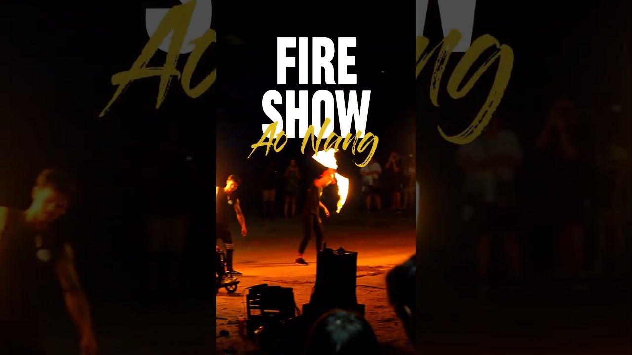 Exciting fire show is in Aonang 🔥💯#fireshow #aonang #krabitown #krabi #thailand #phiphiislands