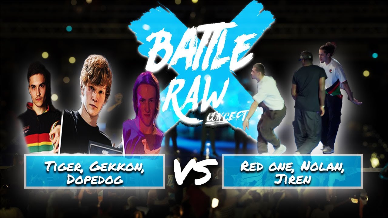 Battle Raw 2025 1/4: Tiger, Gekkon, Dopedog (Team World) VS Red One, Nolan, Jiren (Flowkillerz)