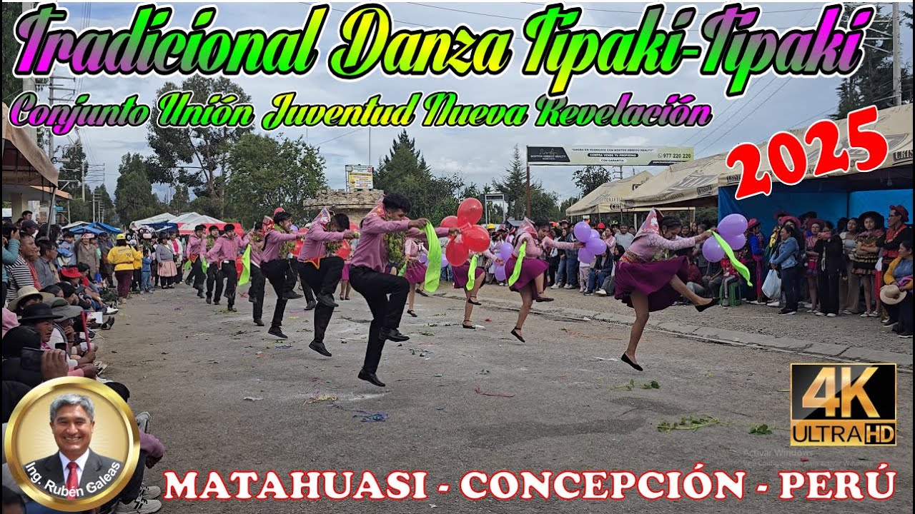 TIPAKI - TIPAKI de PAMPAS-HUANCAVELICA. Presentación en Chimpamarca-Matahuasi-Perú (VIDE 4K).