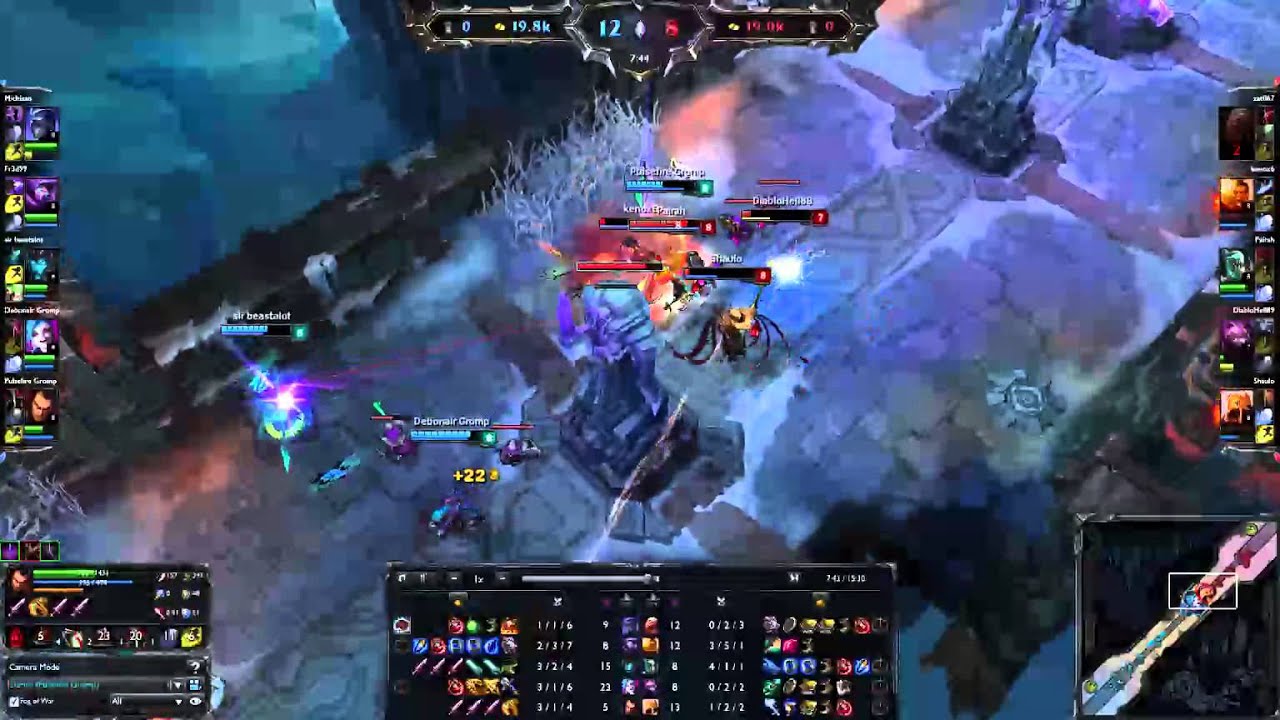[LoL] Darius ARAM highligh - snowball op?