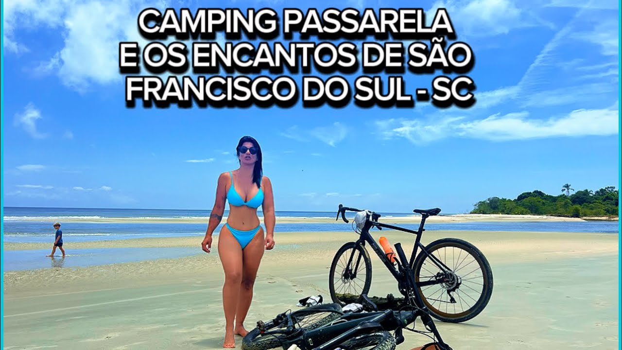 Camping Passarela na Praia da Enseada -Nossa chegada em São Francisco do Sul - SC #shorts 