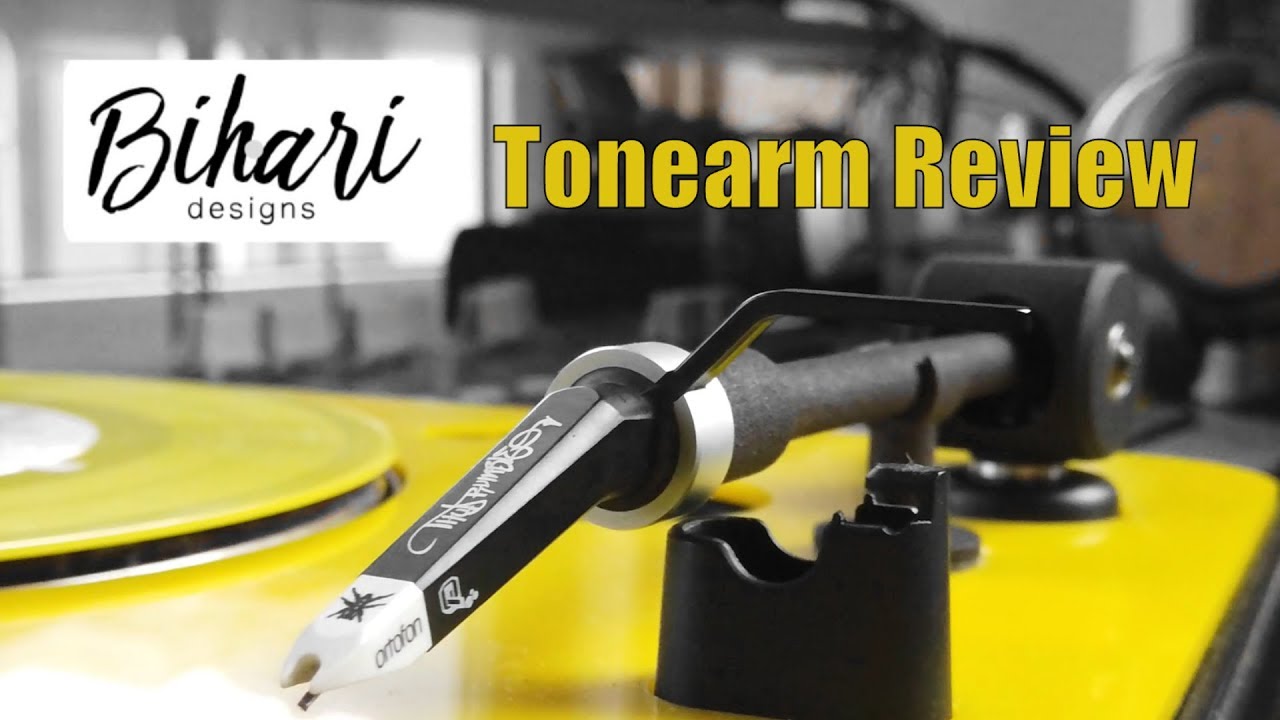 Bihari Tonearm Review - The best tonarm for your portable turntable!!