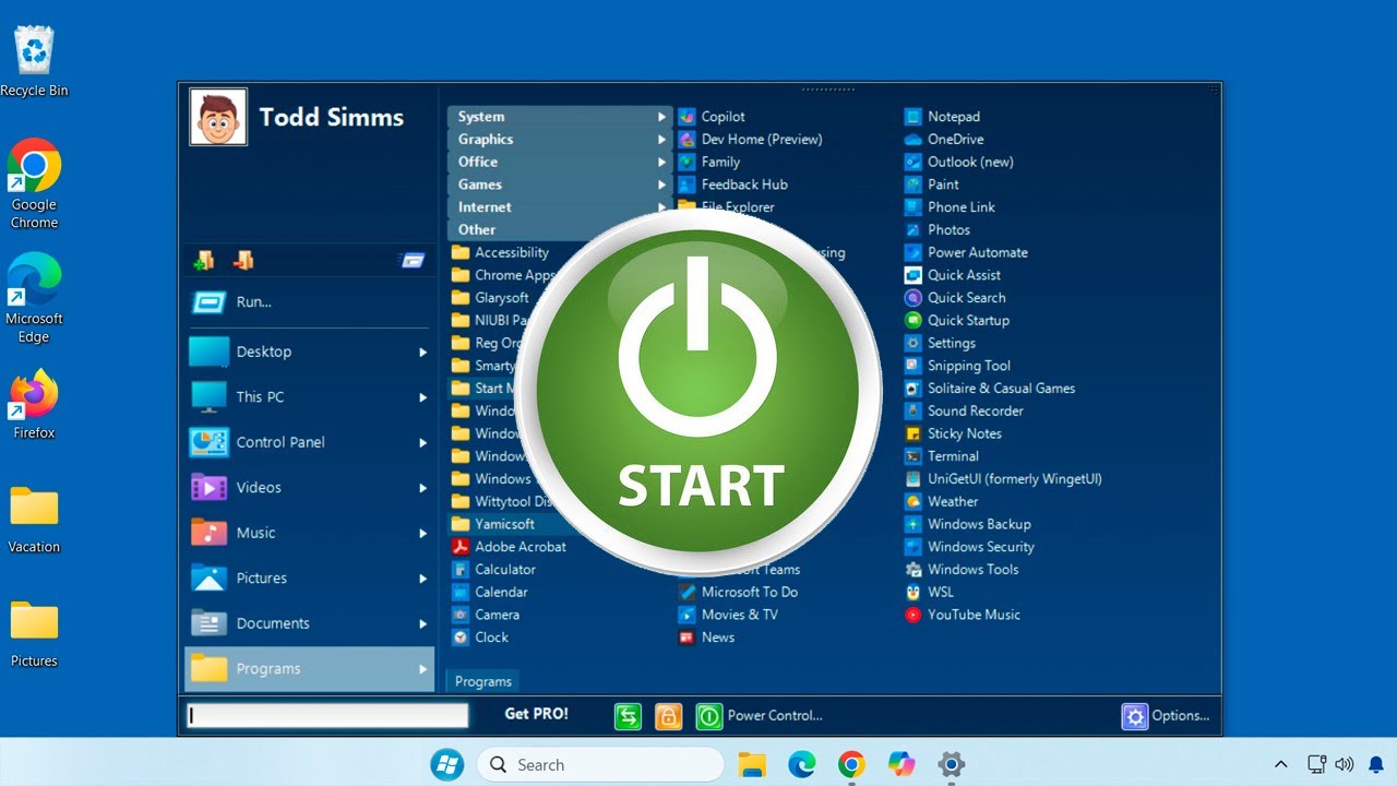 Replace the Windows 10 or 11 Start Menu with Start Menu X