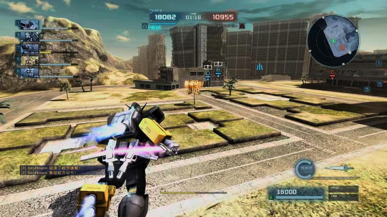 [バトオペ2 GBO2]  妖精高達新地圖初試~ #機動戦士ガンダム #バトルオペレーション2 #GBO2#GundamBattleOperation2