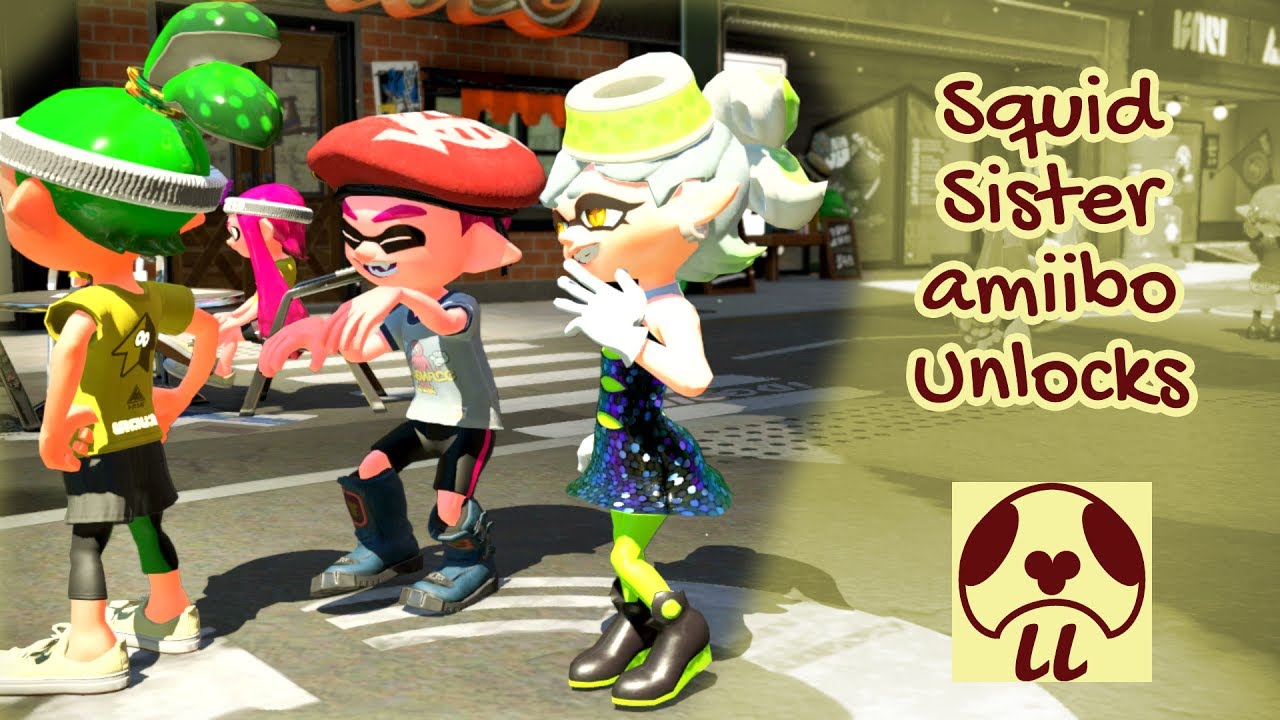Splatoon 2 - Callie and Marie amiibo Unlocks