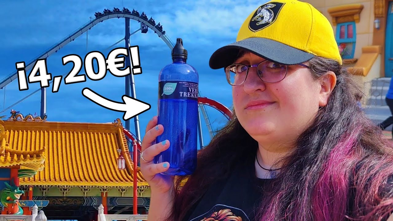1L de agua a 4,20€ en PortAventura 🐣 Pascua nueva, precios nuevos 🤣 [Vlog Pascua 2024]