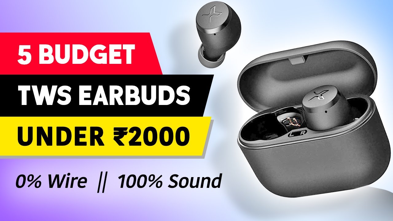 Best TWS Earbuds Under 2000 🔥 Top 5 Best Wireless Earbuds 2021 // True Wireless Earphones in India