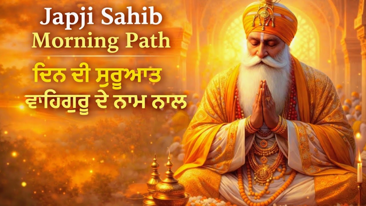 Japji Sahib Morning full Path live –| ਸ਼ੁਭ ਸਵੇਰ ਜਪੁਜੀ ਸਾਹਿਬ