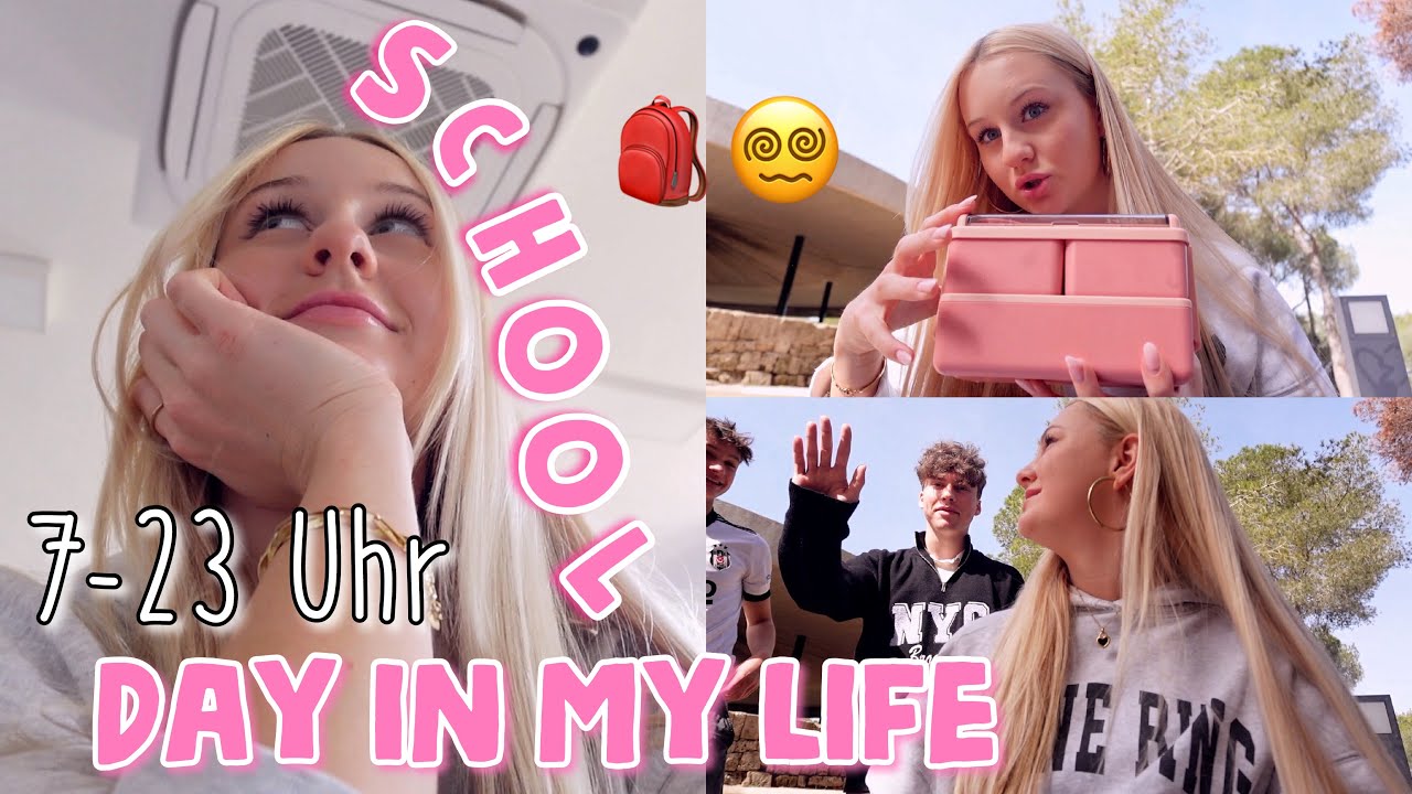 School day in my life ! Schulvlog 7-23 Uhr | MaVie Noelle