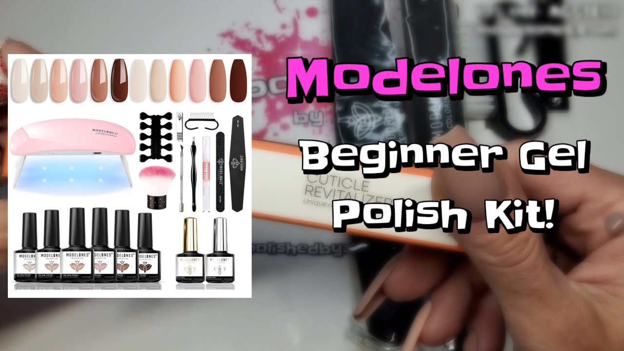 MODELONES BEGINNER GEL POLISH KIT FROM AMAZON