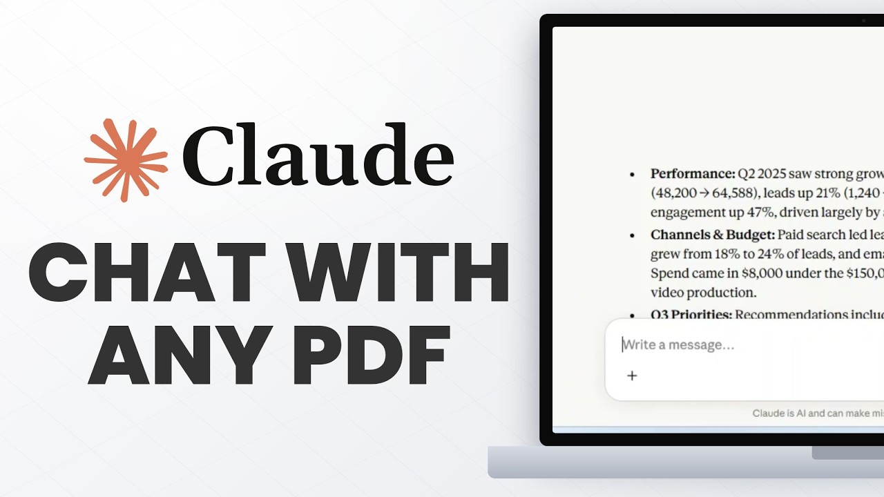 How to Chat With Any PDF Using Claude AI (Step by Step)
