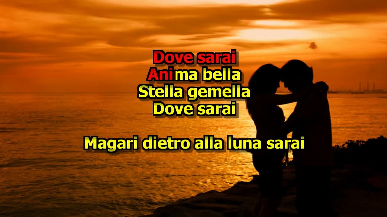 Eros Ramazzotti - Stella Gemella KARAOKE (Con cori)