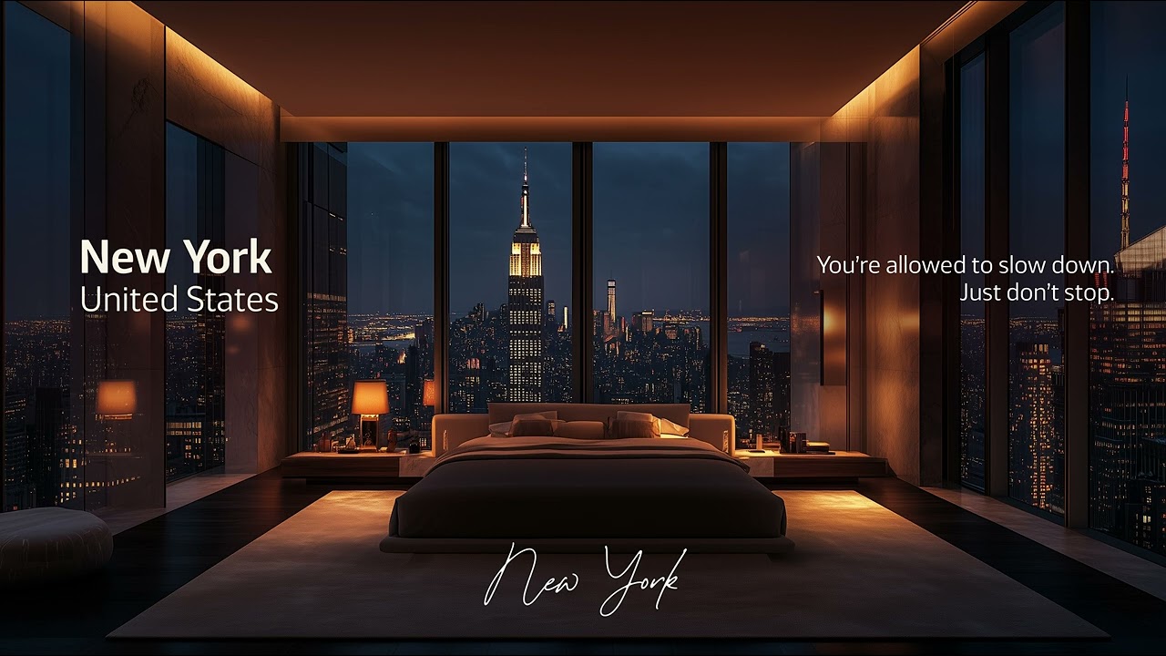 Inside a NYC Penthouse Suite | Lofi Jazz & Chill Ambience for Cozy Nights