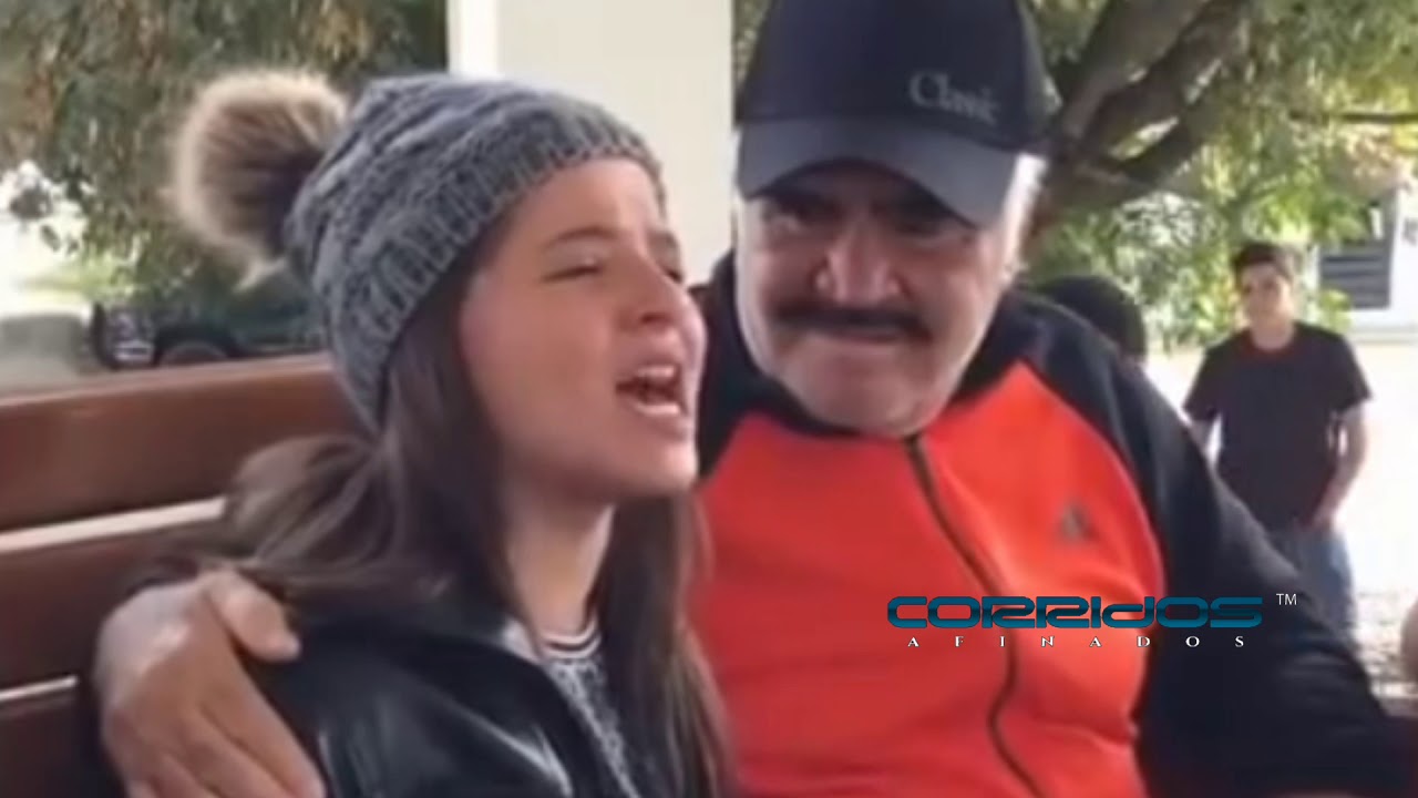 ( Fatima Campo ) Niña Le Canta A Vicente Fernandez | Cuando Yo Queria Ser Grande