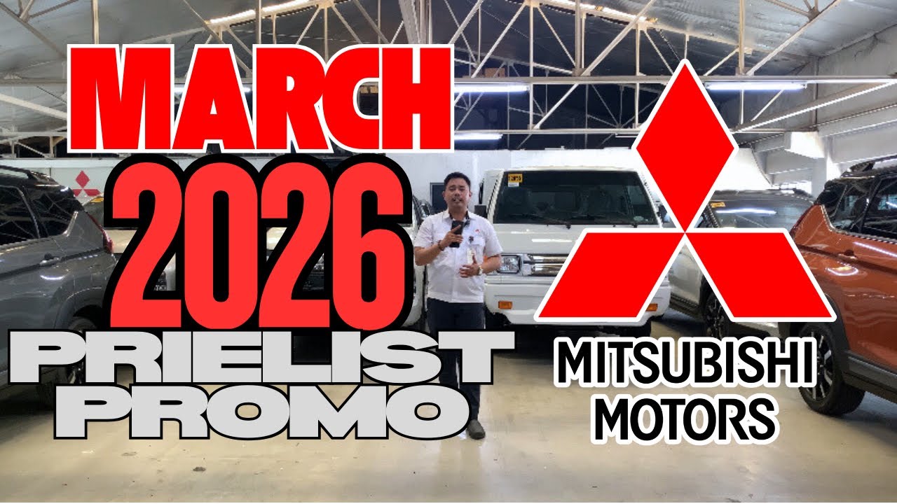 MARCH 2026 PRICELIST AND PROMO NI MITSUBISHI