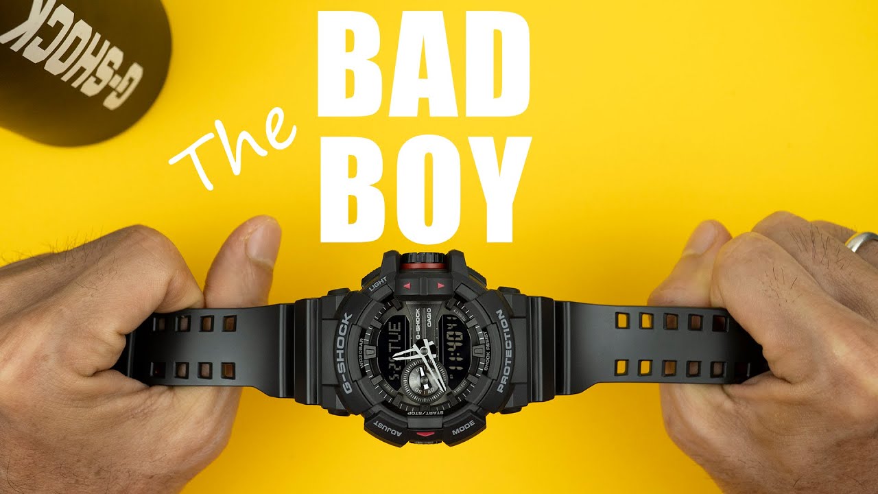 THE BAD BOY -  CASIO G-SHOCK GA-400-1B