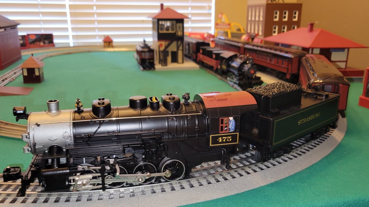 Strasburg #475 Steam Engine and Passenger Train Set - Ready to Run - by Lionel