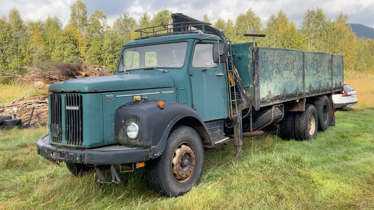 Köp Veteranlastbil Scania 110 Super på Klaravik